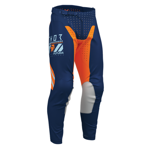 THOR MX LAUNCHMODE FUTURA PANT NAVY/ORANGE