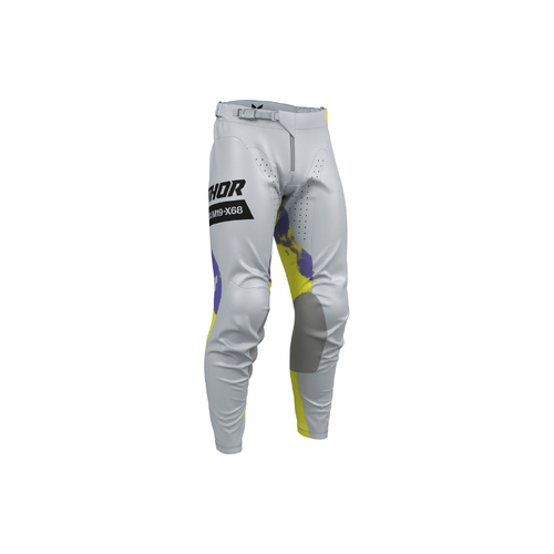 THOR MX LAUNCHMODE BLEACH PANTS GRAY/ACID
