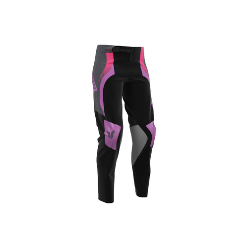 THOR MX WOMENS SPORTMODE VELOCITY PANTS BLACK/ORCHID