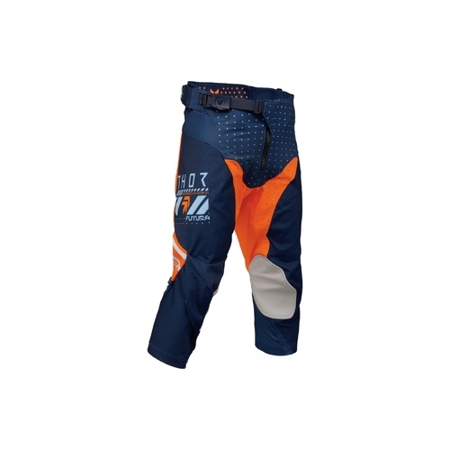 THOR MX YOUTH LAUNCHMODE FUTURA PANTS NAVY/ORG