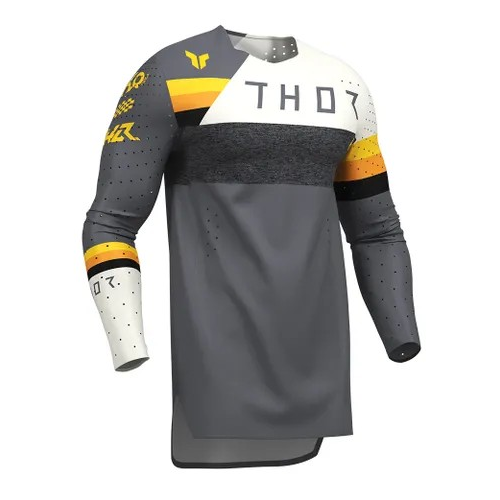 THOR MX S26 SPORTMODE LEAGUE JERSEY CHARCOAL/WHITE