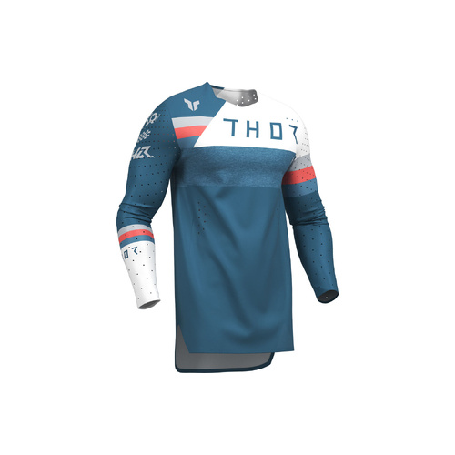 THOR MX SPORTMODE LEAGUE STORM JERSEY BLUE/WHITE 