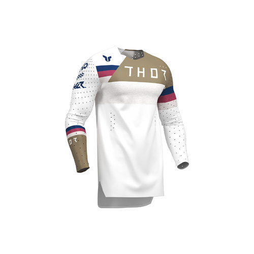 THOR MX SPORTMODE LEAGUE JERSEY WHITE/COPPER
