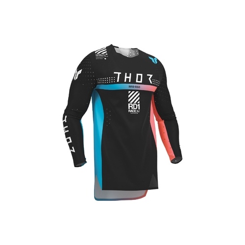 THOR MX YOUTH SPORTMODE SYNTH JERSEY BLACK 