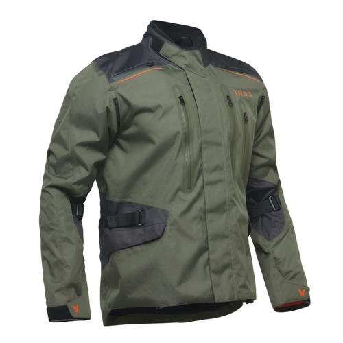 THOR MX RANGE JACKET ARMY/ORANGE