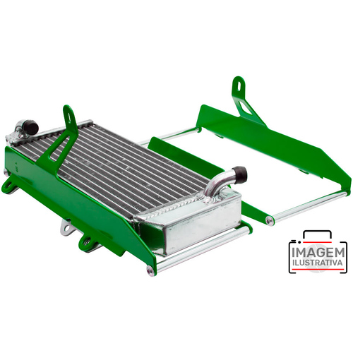 Crosspro Kawasaki KLX450R 08-20 KX450F 06-08 Green Radiator Brace