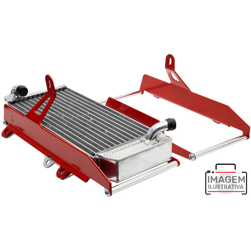 CrossPro Honda CRF250R 2014 Red Radiator Brace