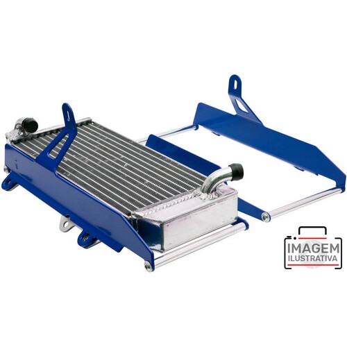 CrossPro Yamaha YZ250F 19-21 YZ450F 18-21 Blue Radiator Brace