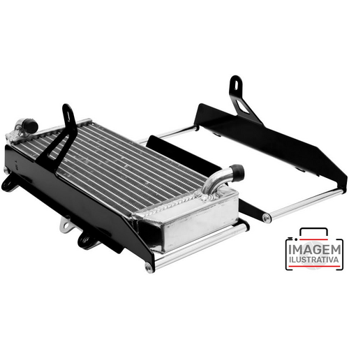 Cross Pro Gas Gas Husqvarna KTM 23-25 Radiator Brace - Black