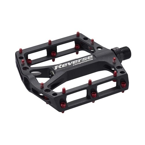 Bike Pedals Black ONE Black/Red