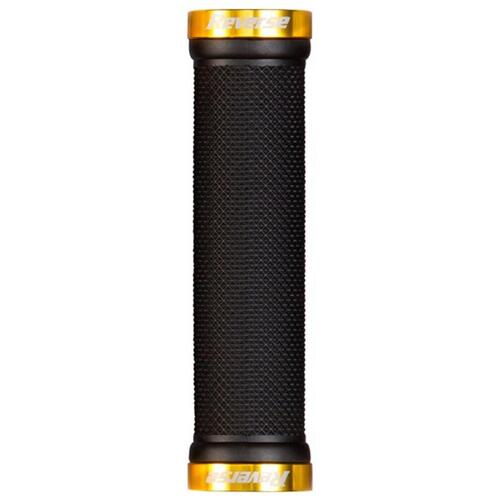 Reverse Classic Lock On MTB Grips Gold Ends Ø29MM