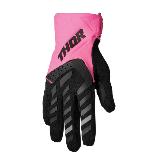 THOR S23 Spectrum Women Pink/Black Gloves [size: L]