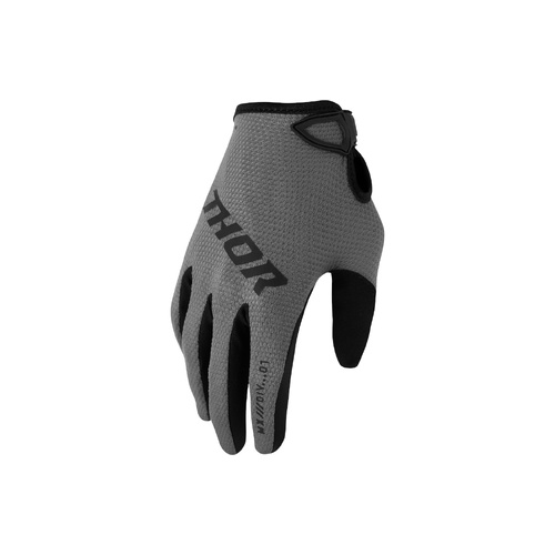 THOR MX WOMENS RIDEMODE STATIC GLOVE GRAY 