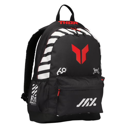THOR MX VARSITY BACKPACK BLACK/CORAL