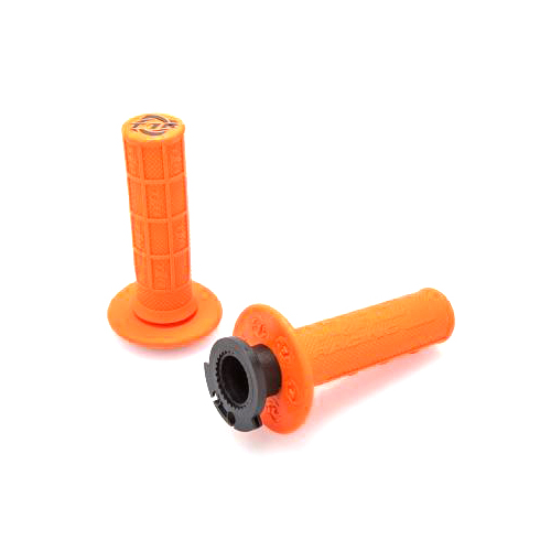 Torc 1 Defy 4 Stroke Orange MX Lock On Grips And Cams