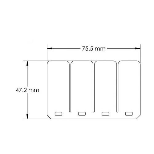 Moto Tassinari Kawasaki KX500 87-03 Ski-Doo Polaris VForce 3 Replacement Reed Set