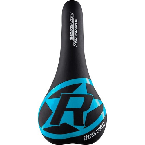 Bike Seat Fort Will Style Black LT Blue