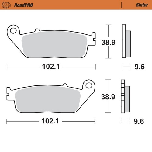 Moto-Master Honda CBR / CBF / CTX / NC / VT Front Brake Pads