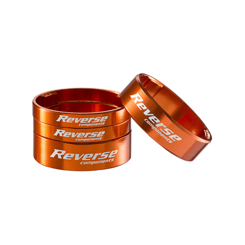 Stem Spacer Set Ultra-Light 1 1/8" Orange