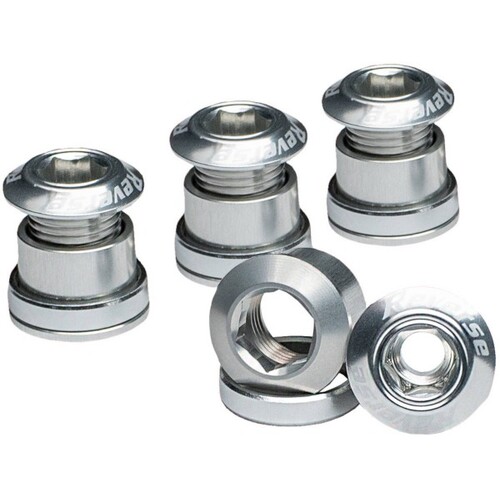 Chainring Bolt Set Silver