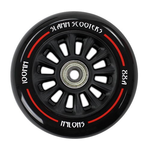 Slamm 100mm Ny-Core Wheels Black/Black