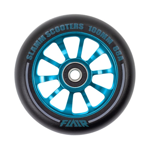 Slamm 100mm Flair 2.0 Wheel Blue 100mm
