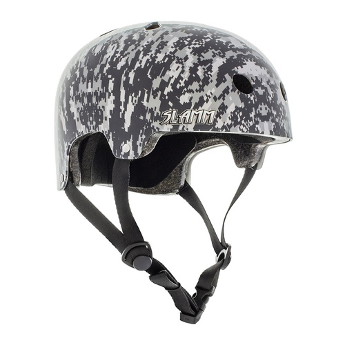 Slamm Logo Helmet Grey Camo S/M 53-56cm