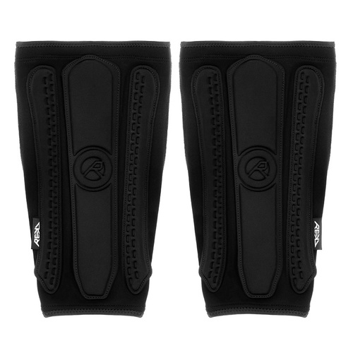 REKD Energy Covert Shin Impact Guards Black Long Small/Medium
