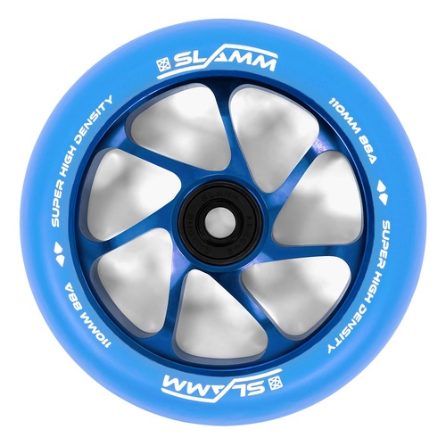 Slamm 110mm Team Wheel Blue/Blue 110mm