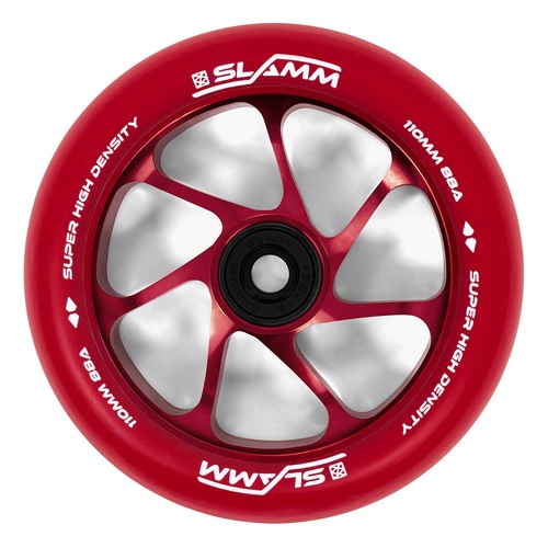 Slamm 110mm Team Wheel Red/Red 110mm