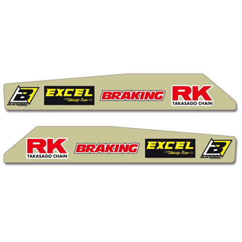Honda CR/CRF Swingarm Decals - Blackbird Racing