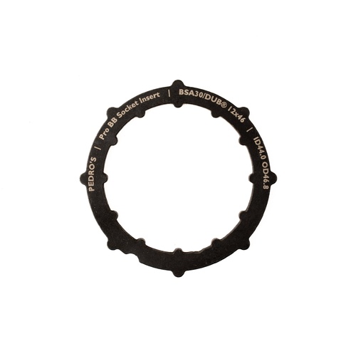 Pedro's Pro BB Socket System Shim. BSA30/DUB 12x46