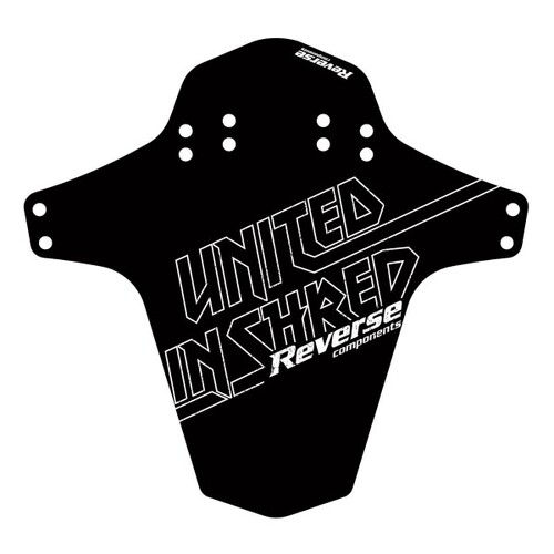 Mudguard MTB Bike United in Shred Black White