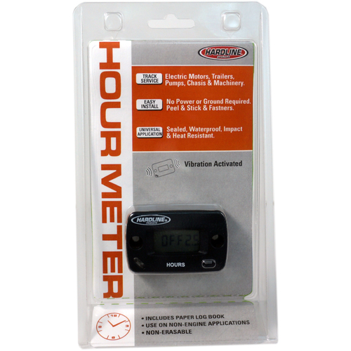 Hardline Vibration Activated Hour Meter 
