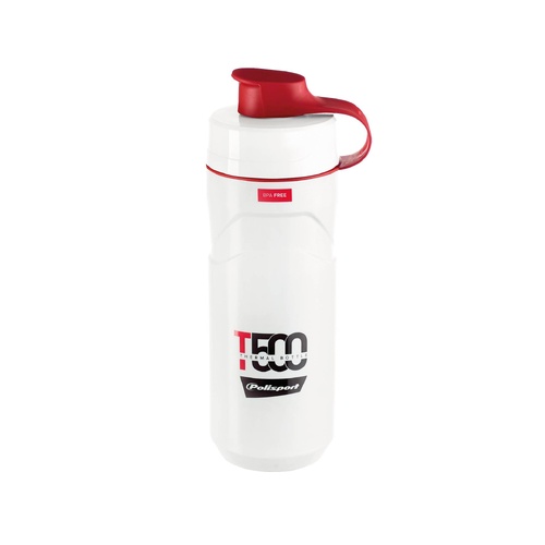 T500 Thermal Water Bottle 500ML White/Red