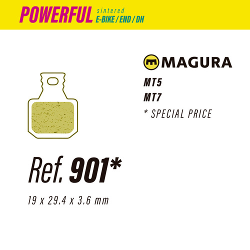 Less Brakes Magura Powerful 901 Brake Pads