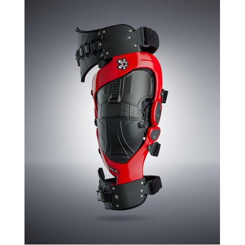 Asterisk Cell Knee Brace Red Small Left