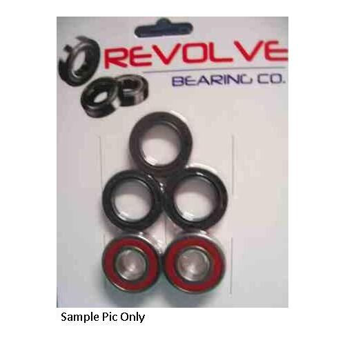 Revolve Yamaha YFM250 Beartracker 00-04 YFM350FGW Grizzly 4WD 07-14 Rear Wheel Bearing Kit 