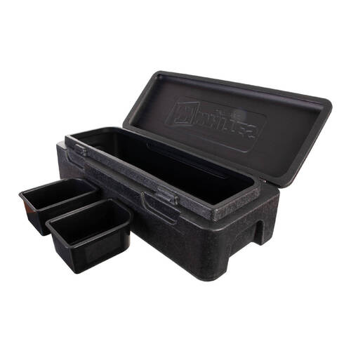 WHITES ATV CARGO BOX 55L BLK/BLK