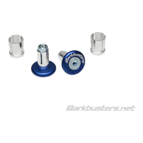 BARKBUSTERS BAR END PLUG 14mm/18mm - BLU (PAIR)