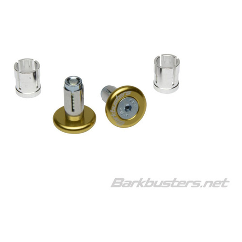 BARKBUSTERS BAR END PLUG 14mm/18mm - GLD (PAIR)