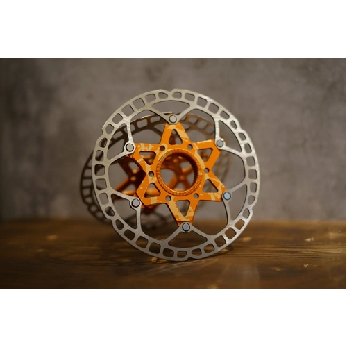 ROLLCii Centerlock Floating Rotor 160mm, Tangerine Camo