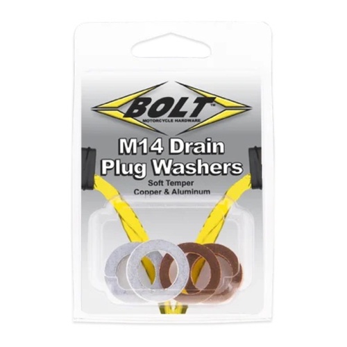 BOLT 14x22mm COPPER CRUSH WASHERS (Pkt of 50)