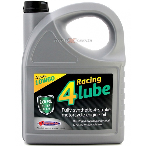 4-Stroke Engine Oil 10W60 4 Litres - BO Motor Oil 