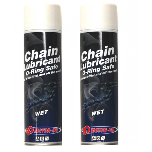 Chain Spray 2 Pack - Wet Combo - BO Motor Oil