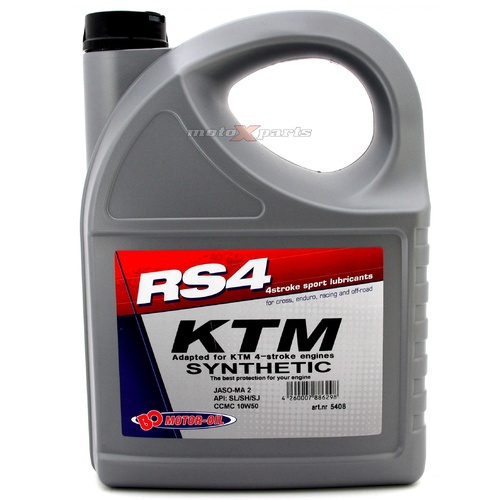 4-Stroke Engine Oil 10W50 KTM 5 Litres - BO Motor Oil 