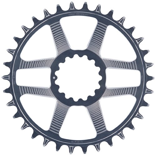 Helix Race Direct Mount Chainring 28T Grey