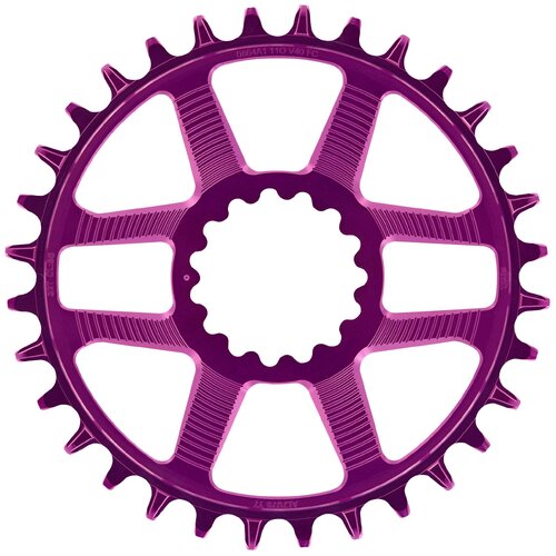 Helix Race Direct Mount Chainring 28T Eggplant