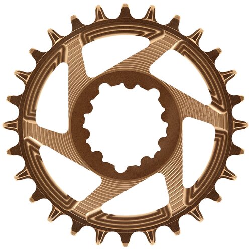 Helix Race 3-Bolt Direct Mount Chainring 28T - Bronze
