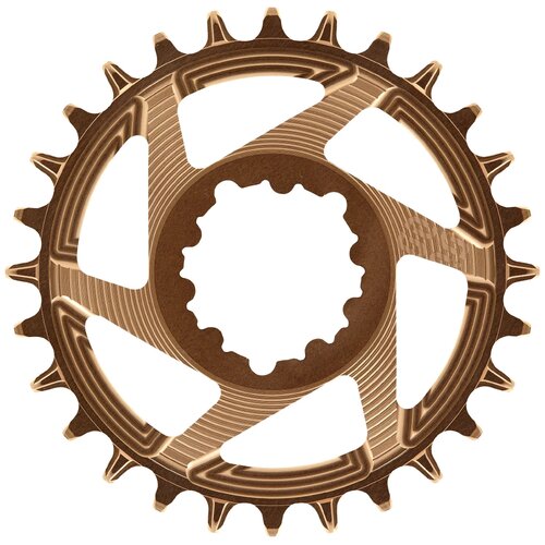 Helix Race 3-Bolt Direct Mount Chainring 34T - Bronze